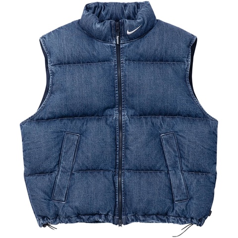 Supreme®/Nike® Denim Puffer Vest - Supreme