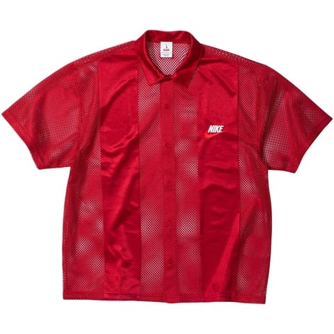 Supreme✖️Nike ロゴプリント ポロシャツ M Supreme®/Nike® Mesh S/S Shirt - spring/summer 2024 - Supreme
