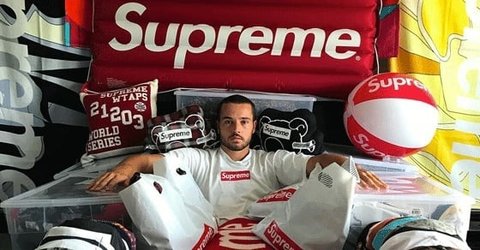 Supreme Collector & Instagram Influencer Eric Whiteback Insures His $50,000 USD Stash