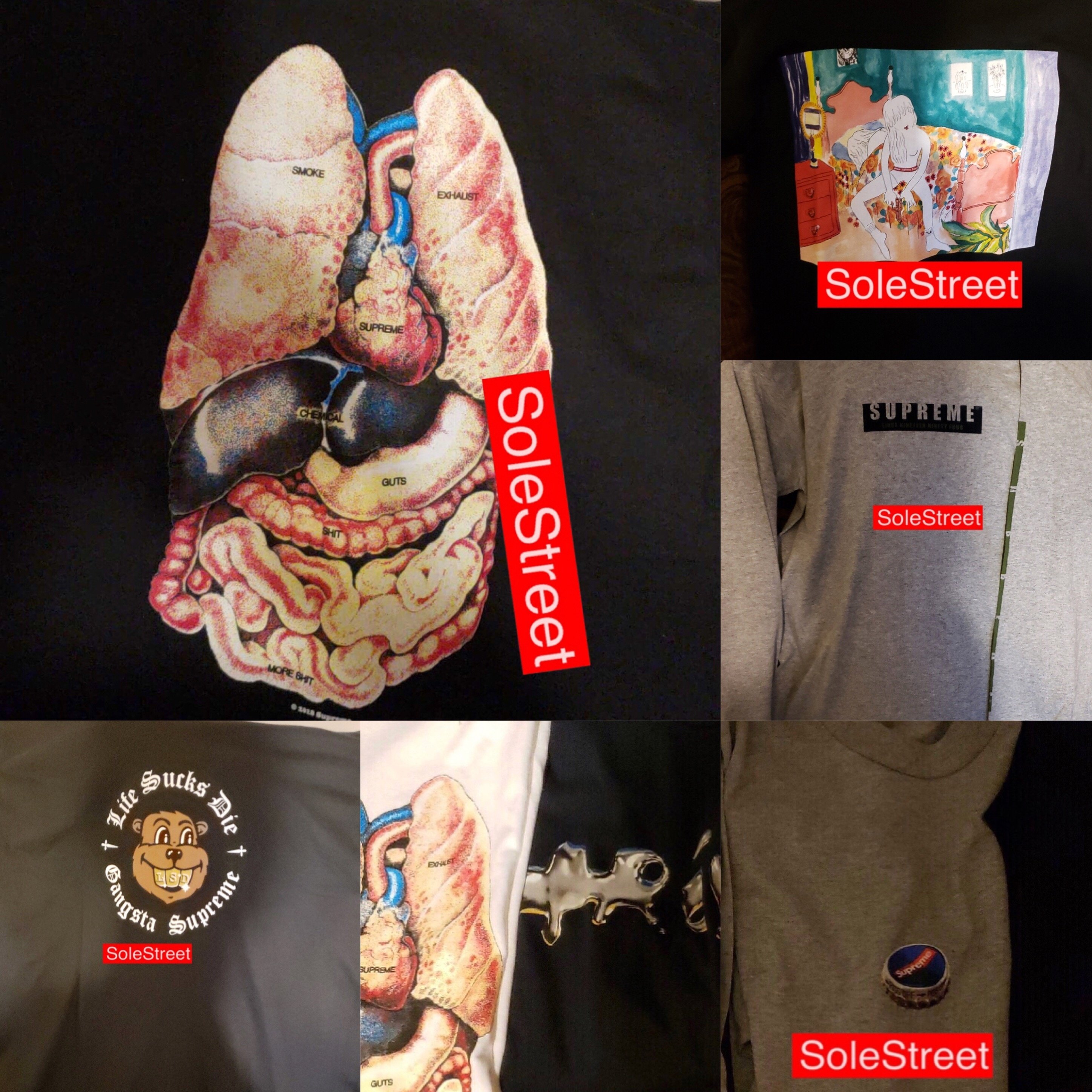 News Supreme Fall/Winter 2018 Tees Rumors