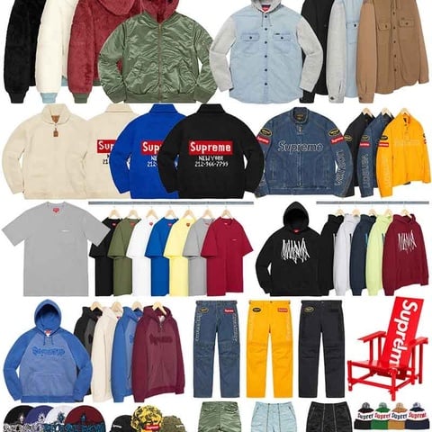 Supreme Week 12 Drop