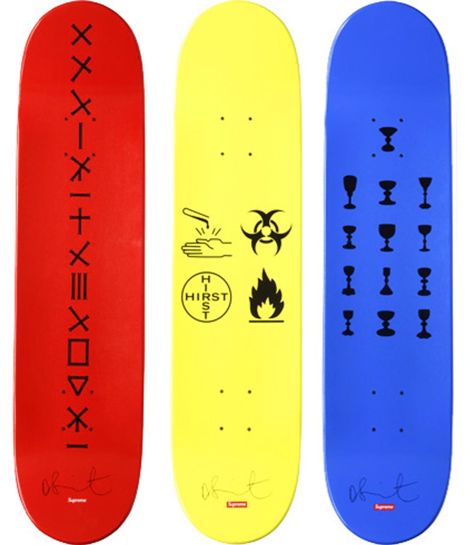 Damien Hirst for Supreme
