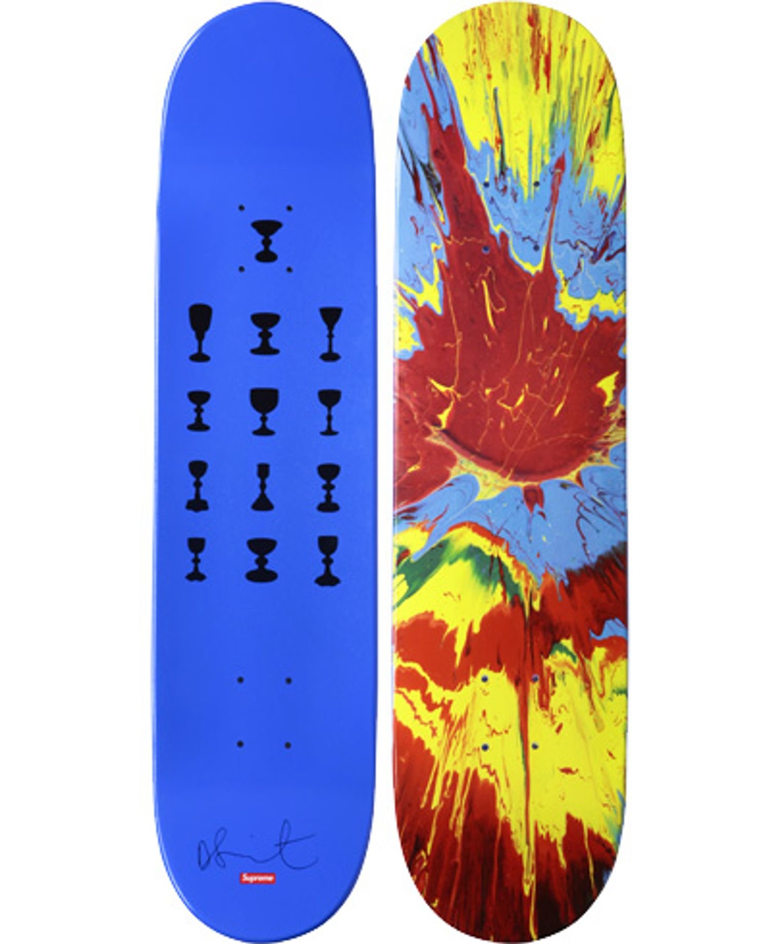 Damien Hirst for Supreme
