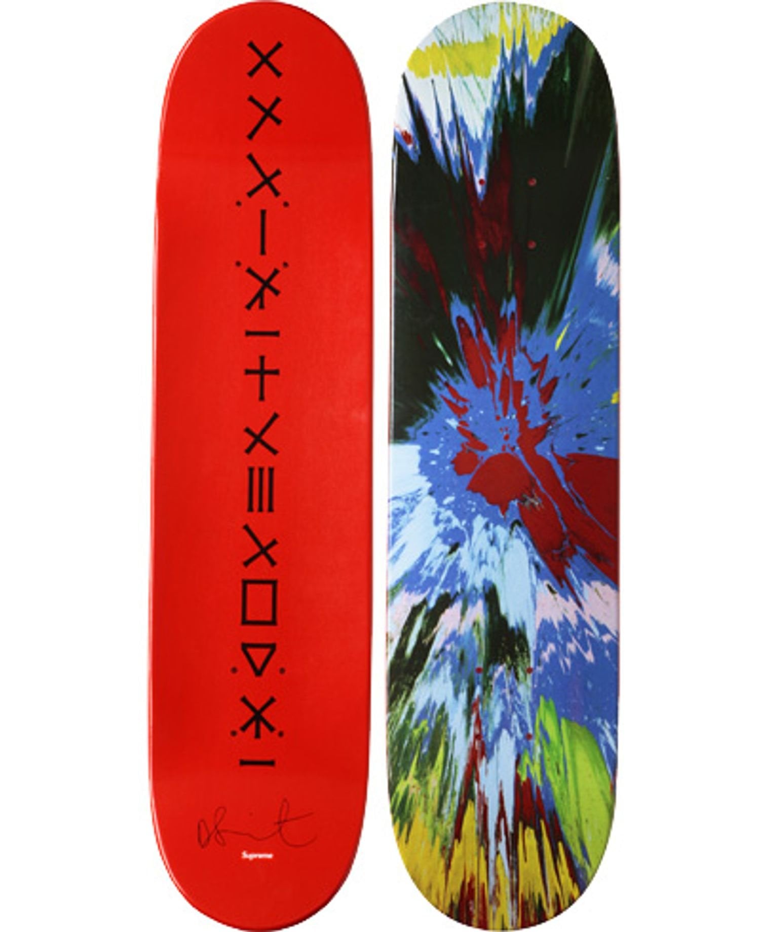 Damien Hirst for Supreme
