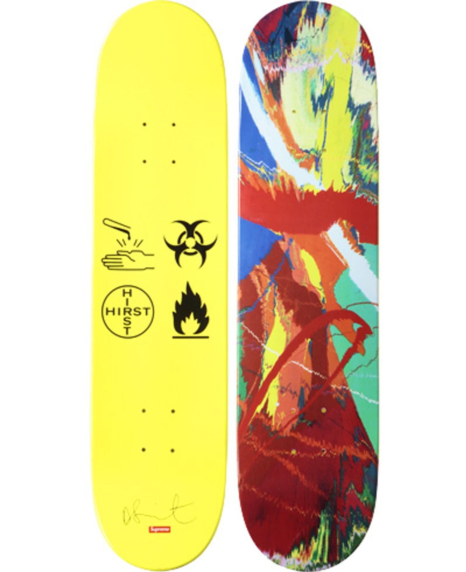 Damien Hirst for Supreme