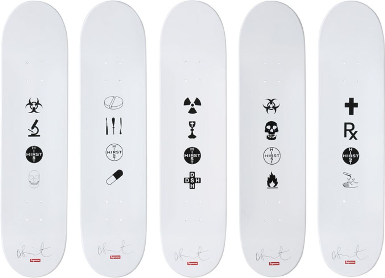 Damien Hirst for Supreme