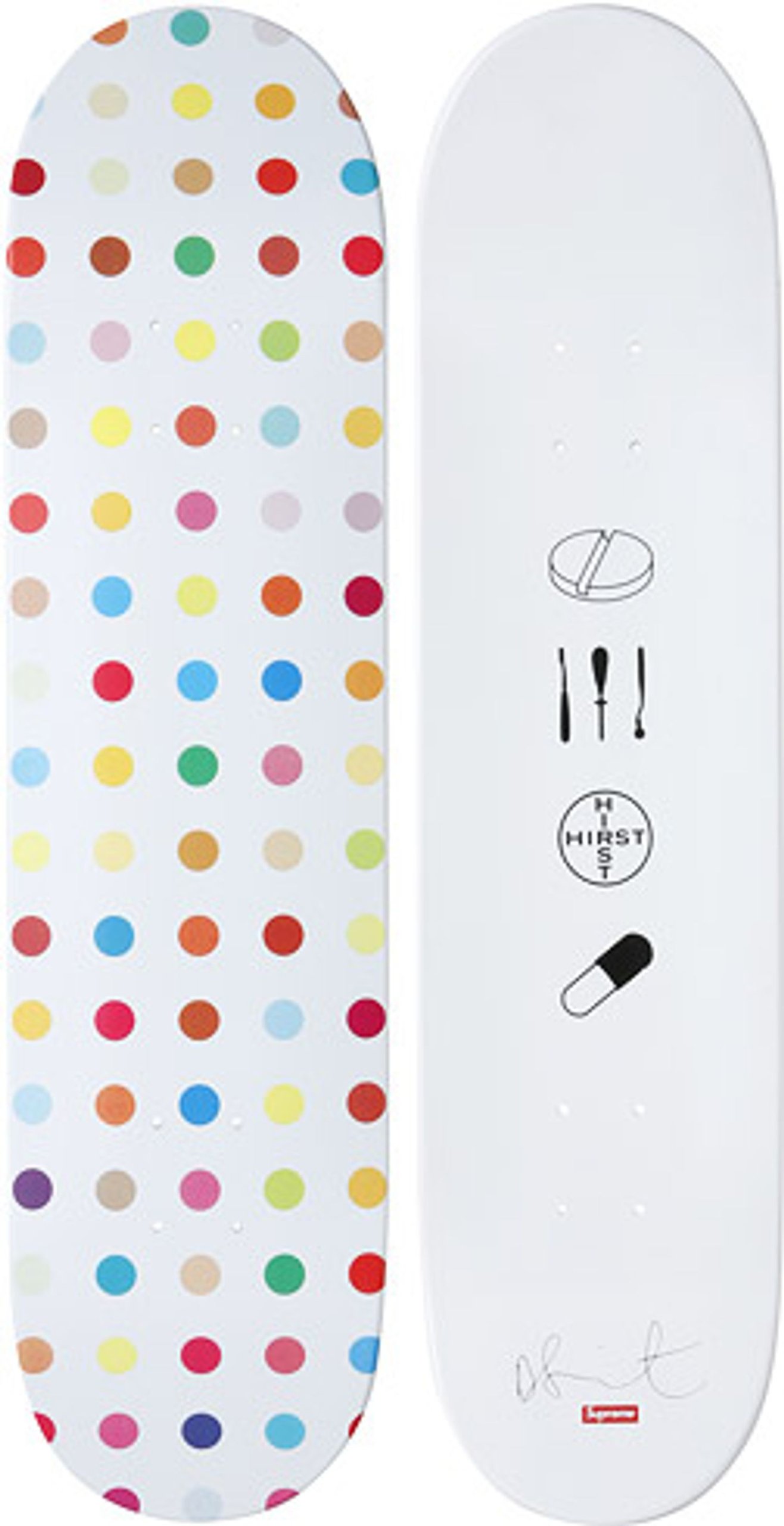 Damien Hirst for Supreme