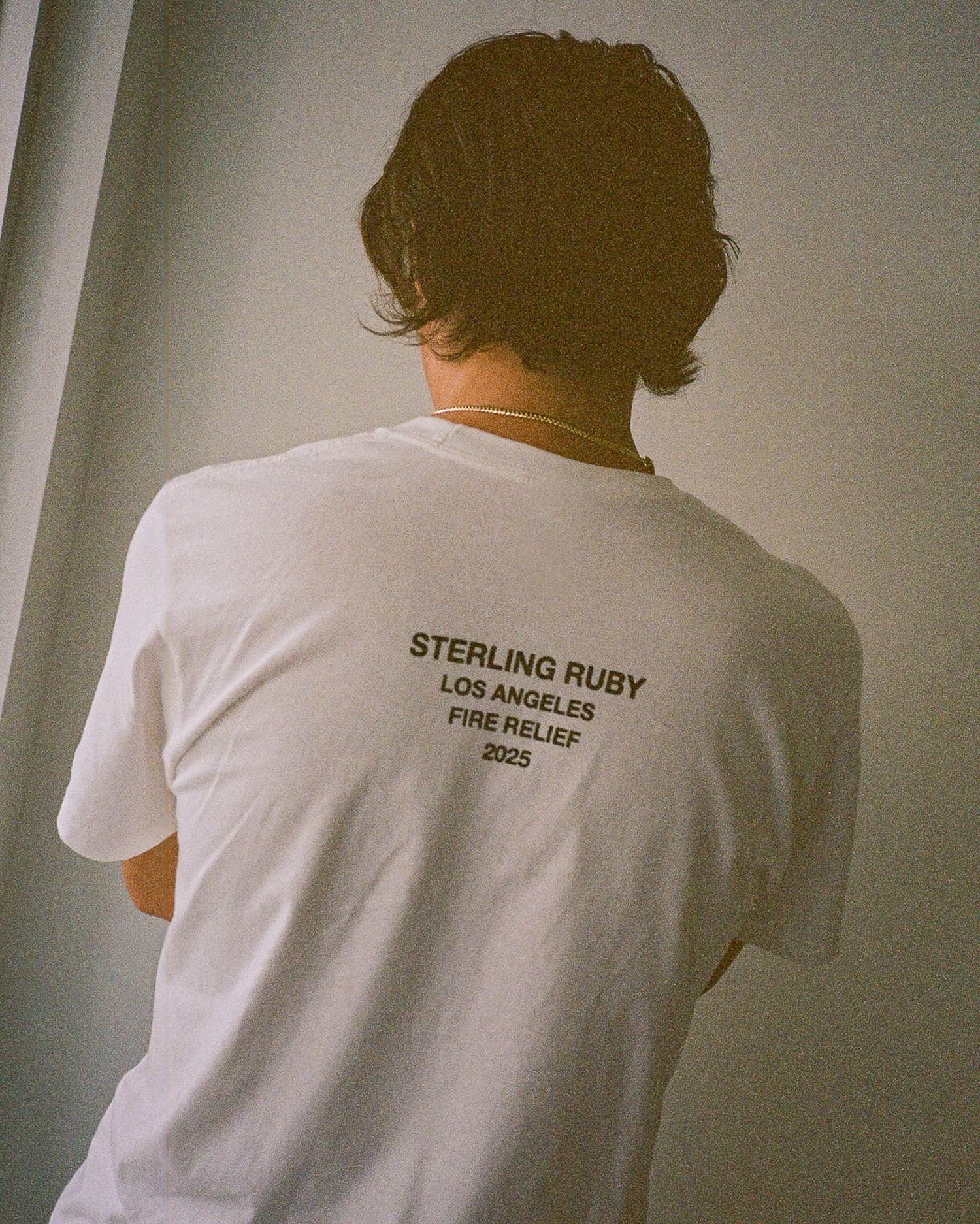 Los Angeles Fire Relief Box Logo Tee