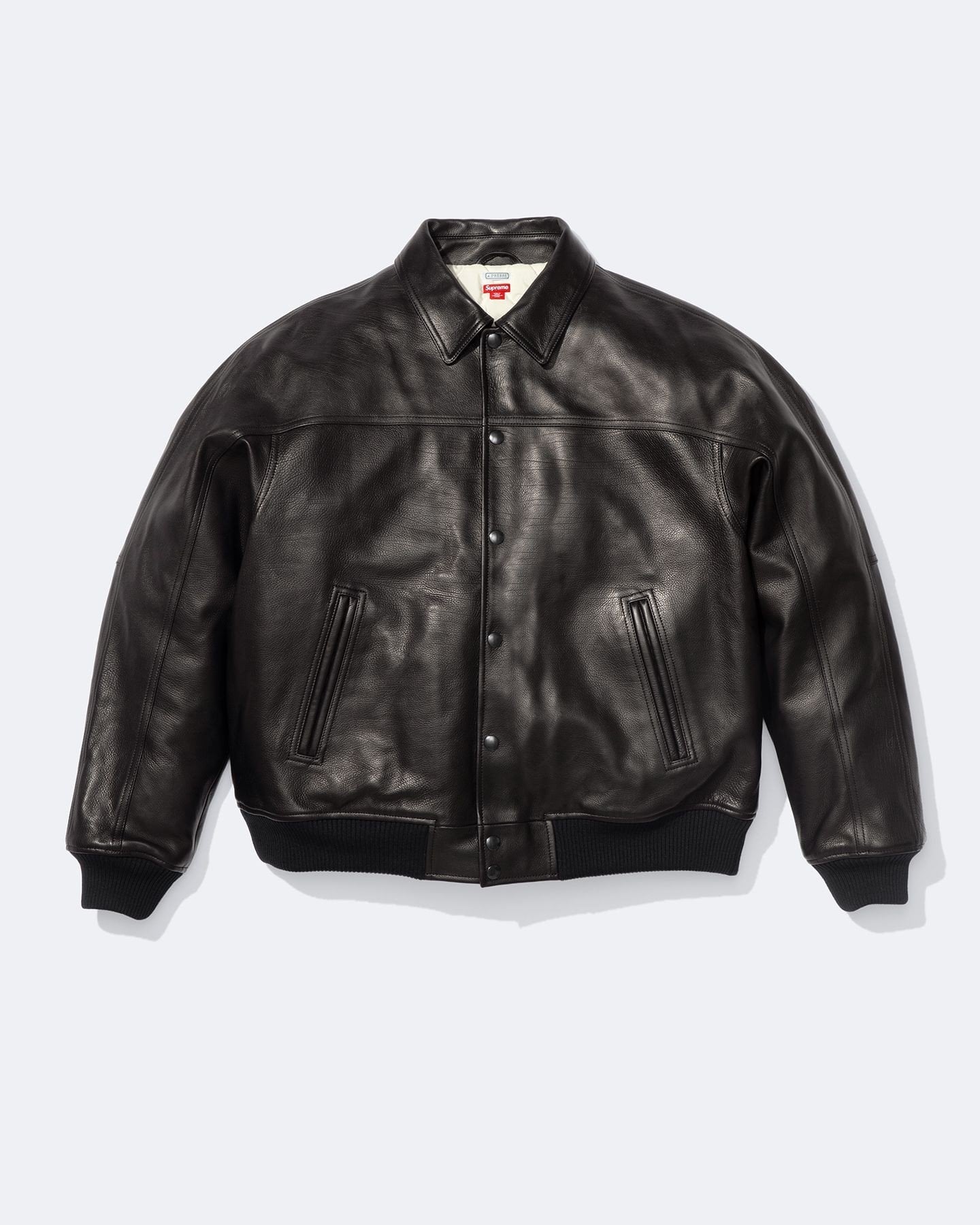 Leather Jacket. Calfskin leather. $4,498.