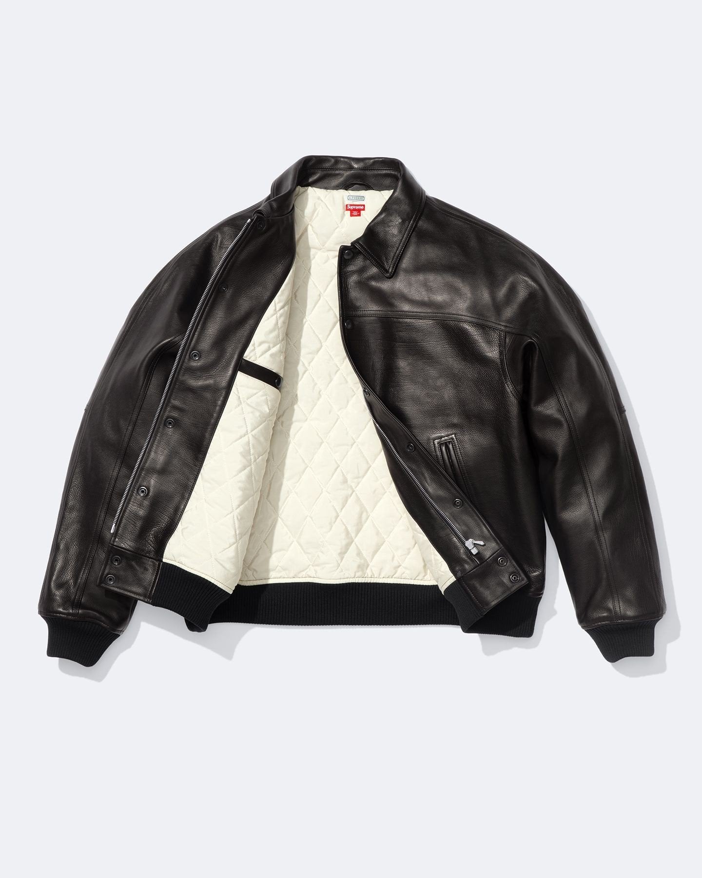 Leather Jacket. Calfskin leather. $4,498.