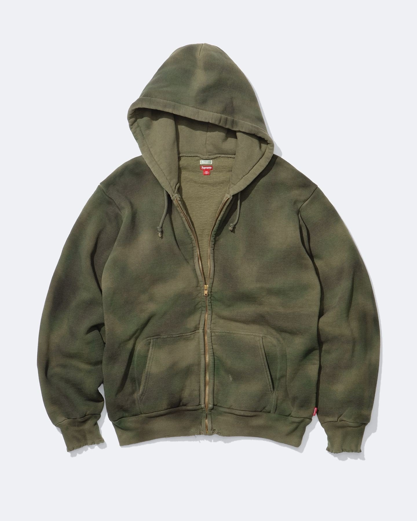 Vintage Zip Up Hooded Sweatshirt. $748.