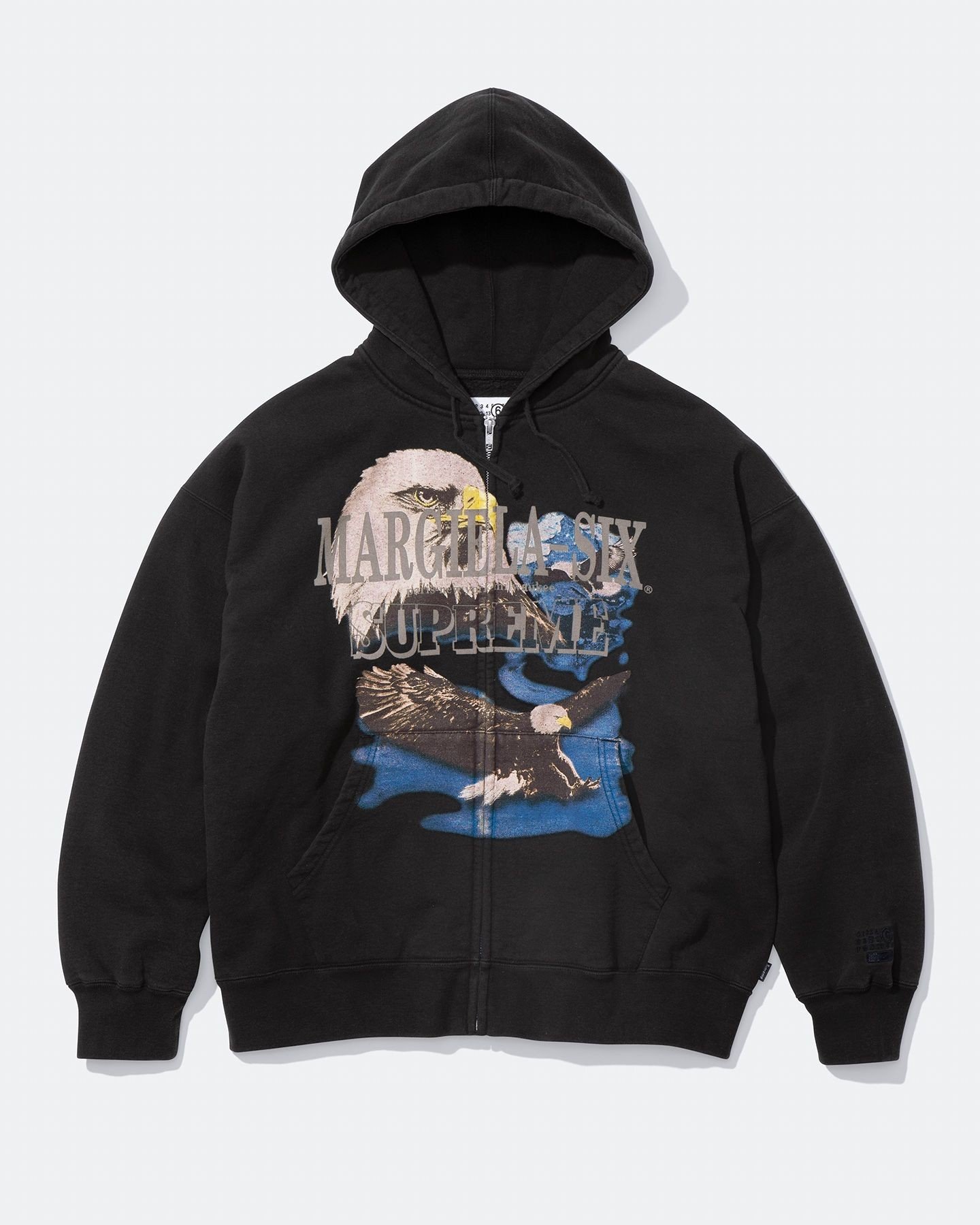Eagle Zip Up Hooded Sweatshirt