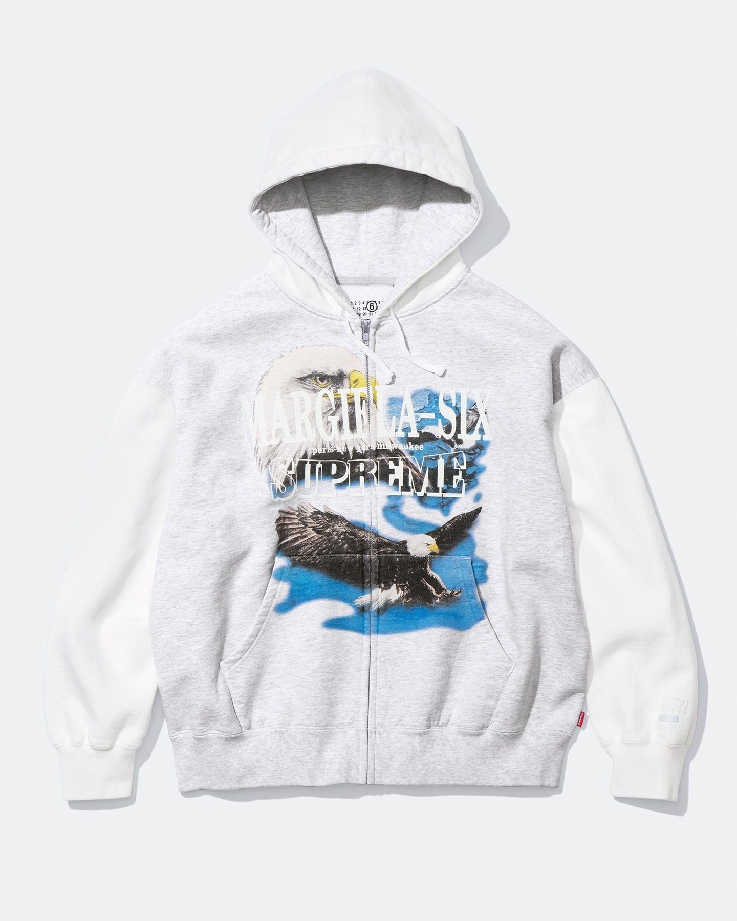 Eagle Zip Up Hooded Sweatshirt