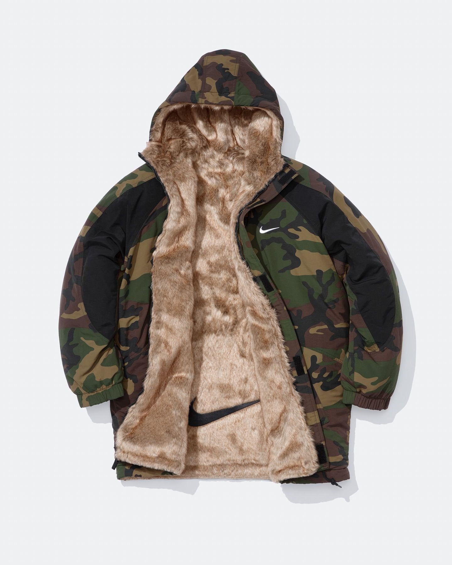 Faux Fur Reversible Parka