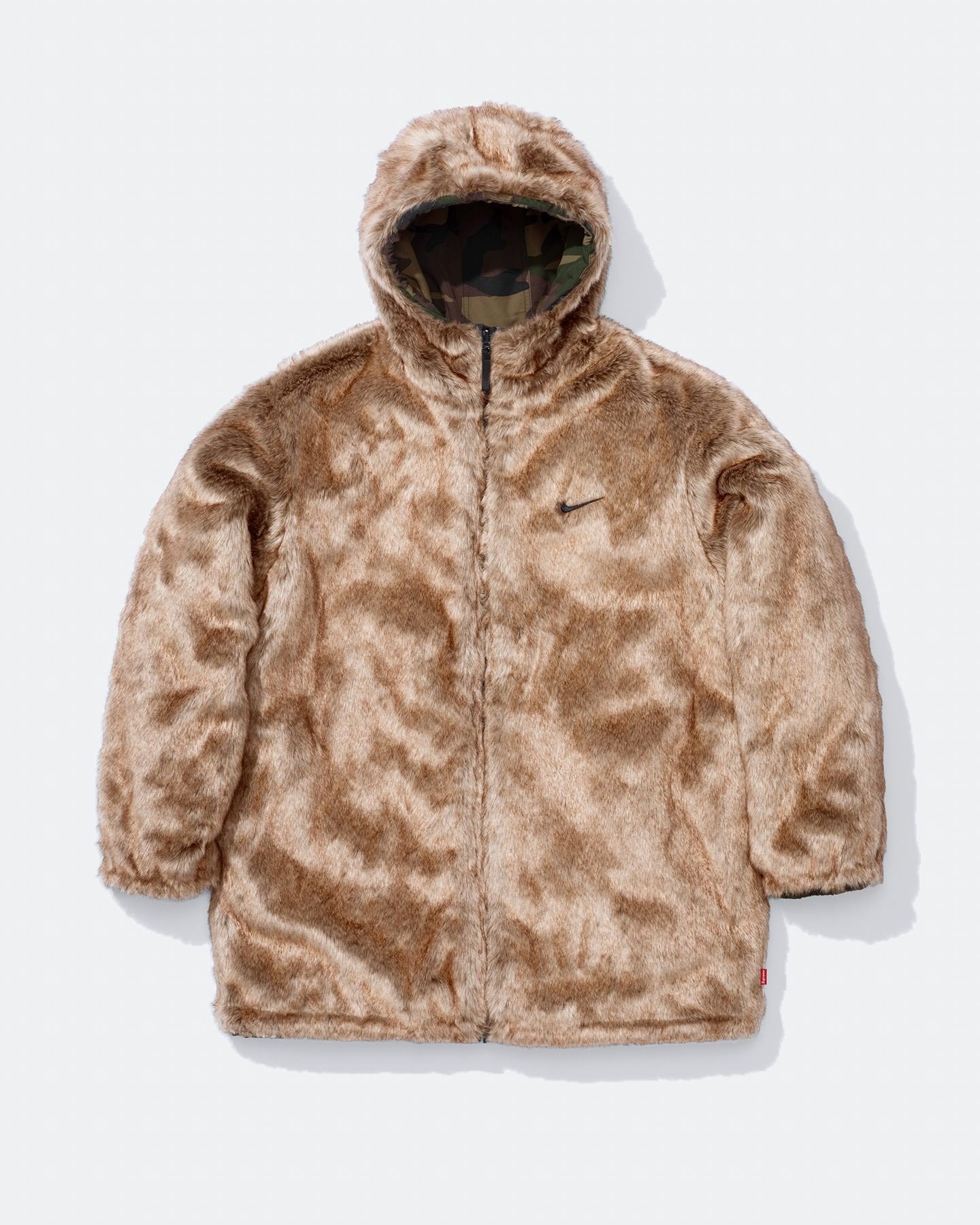 Faux Fur Reversible Parka