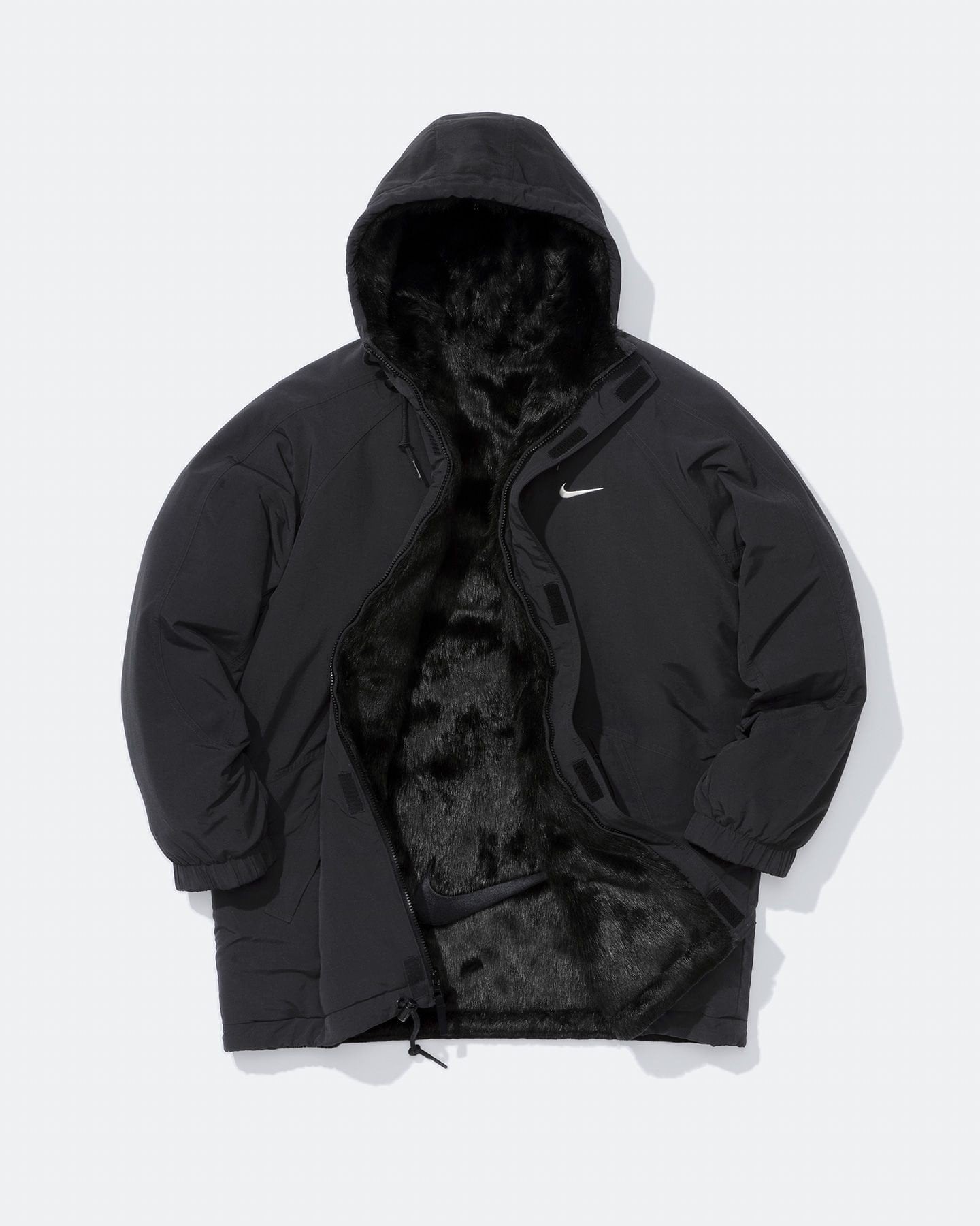 Faux Fur Reversible Parka
