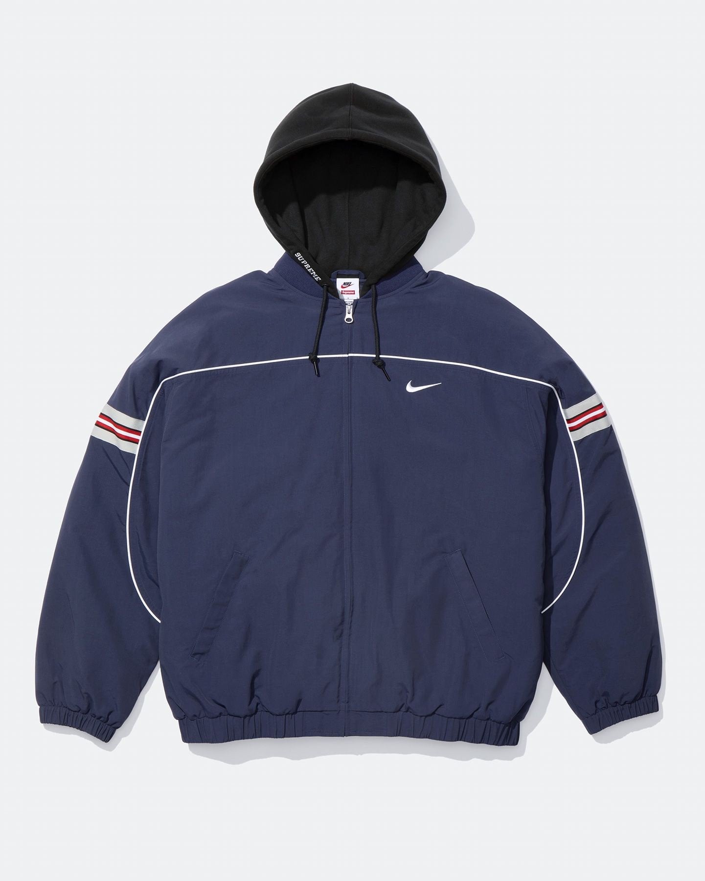 Nylon Hooded Jacket