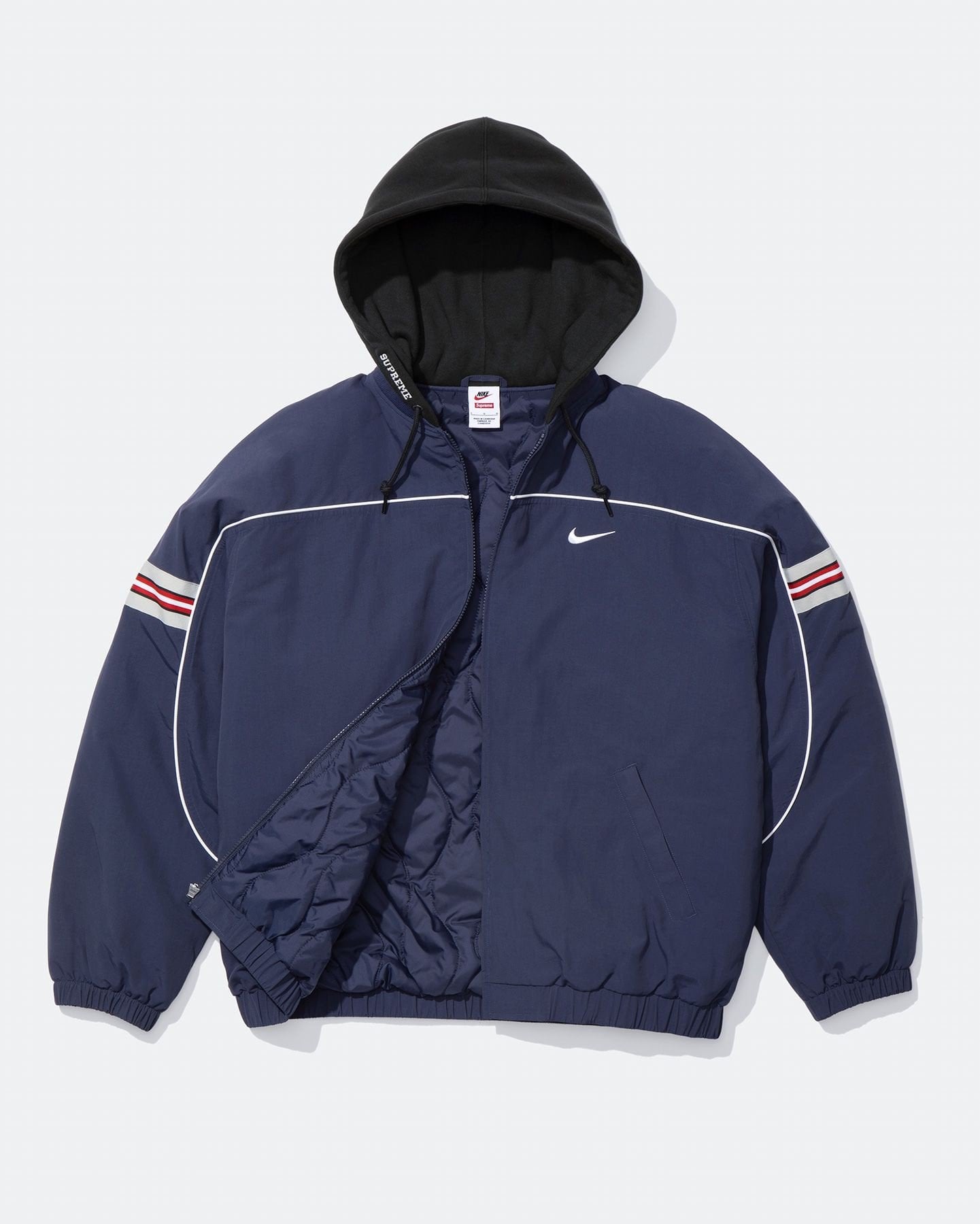 Nylon Hooded Jacket