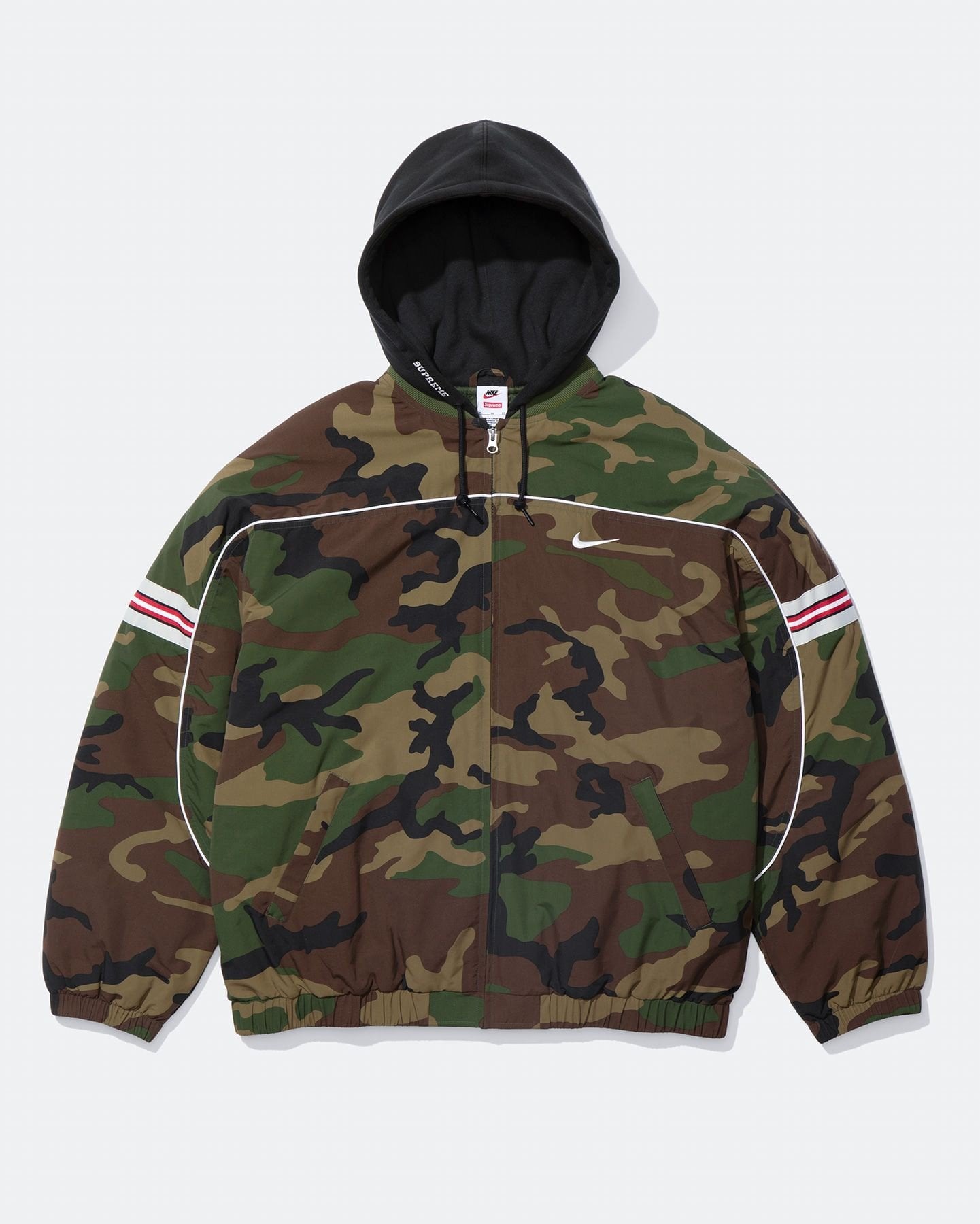 Nylon Hooded Jacket