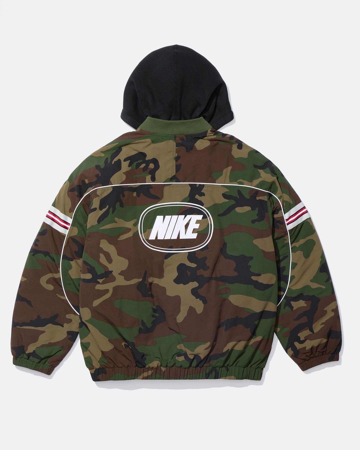 Nylon Hooded Jacket