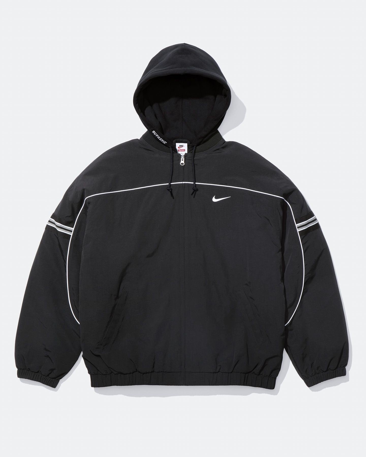 Nylon Hooded Jacket
