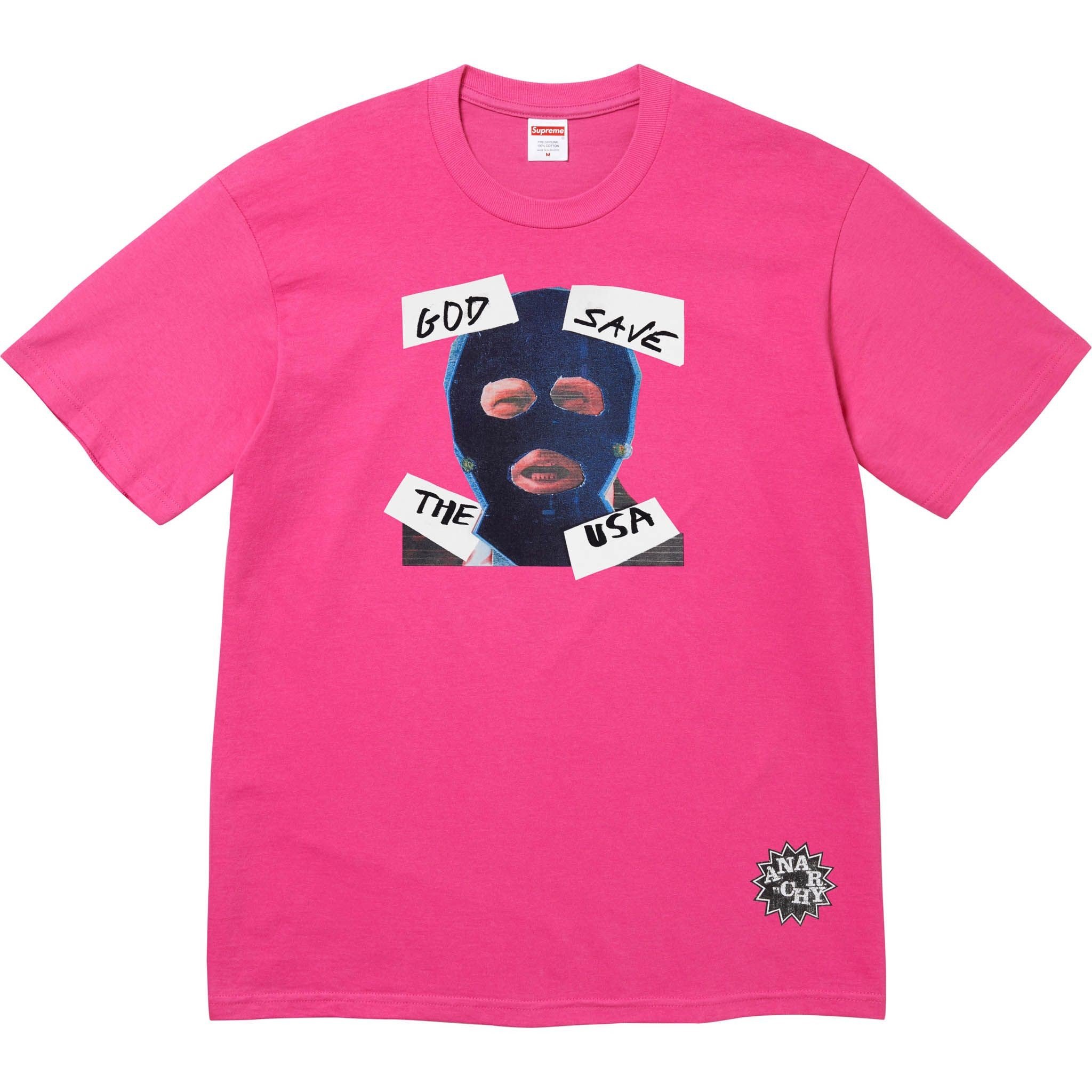 God Save Us Tee. Original artwork by Jamie Reid.