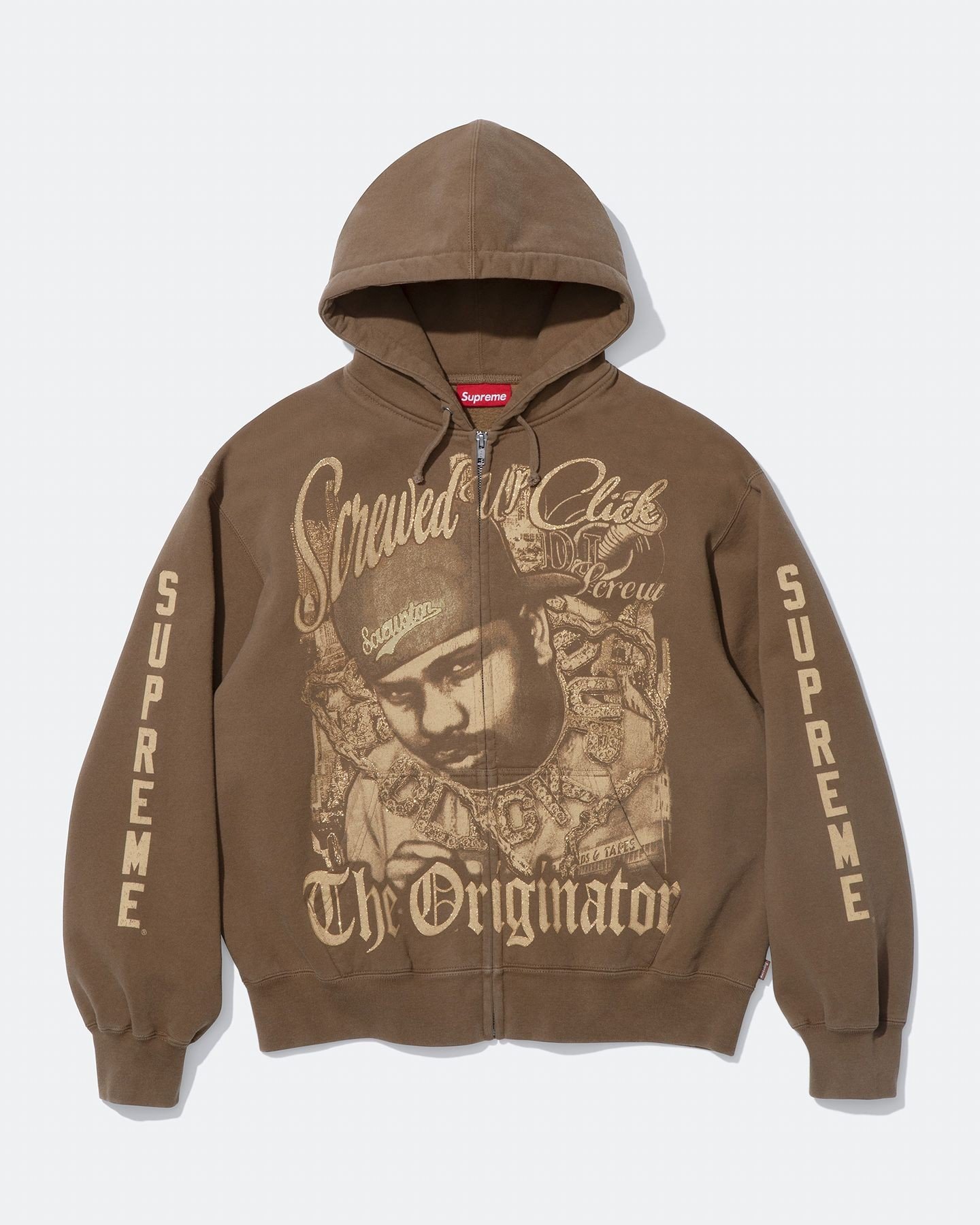 Zip Up Hooded Sweatshirt