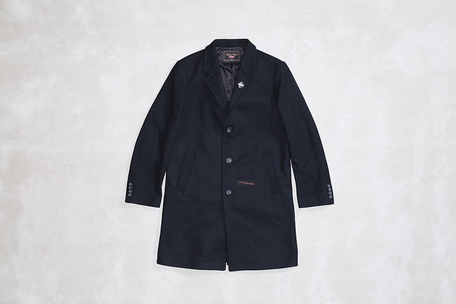 2016 SS Supreme×Undercover　Wool OverCoat Supreme®/UNDERCOVER - SupremeCommunity