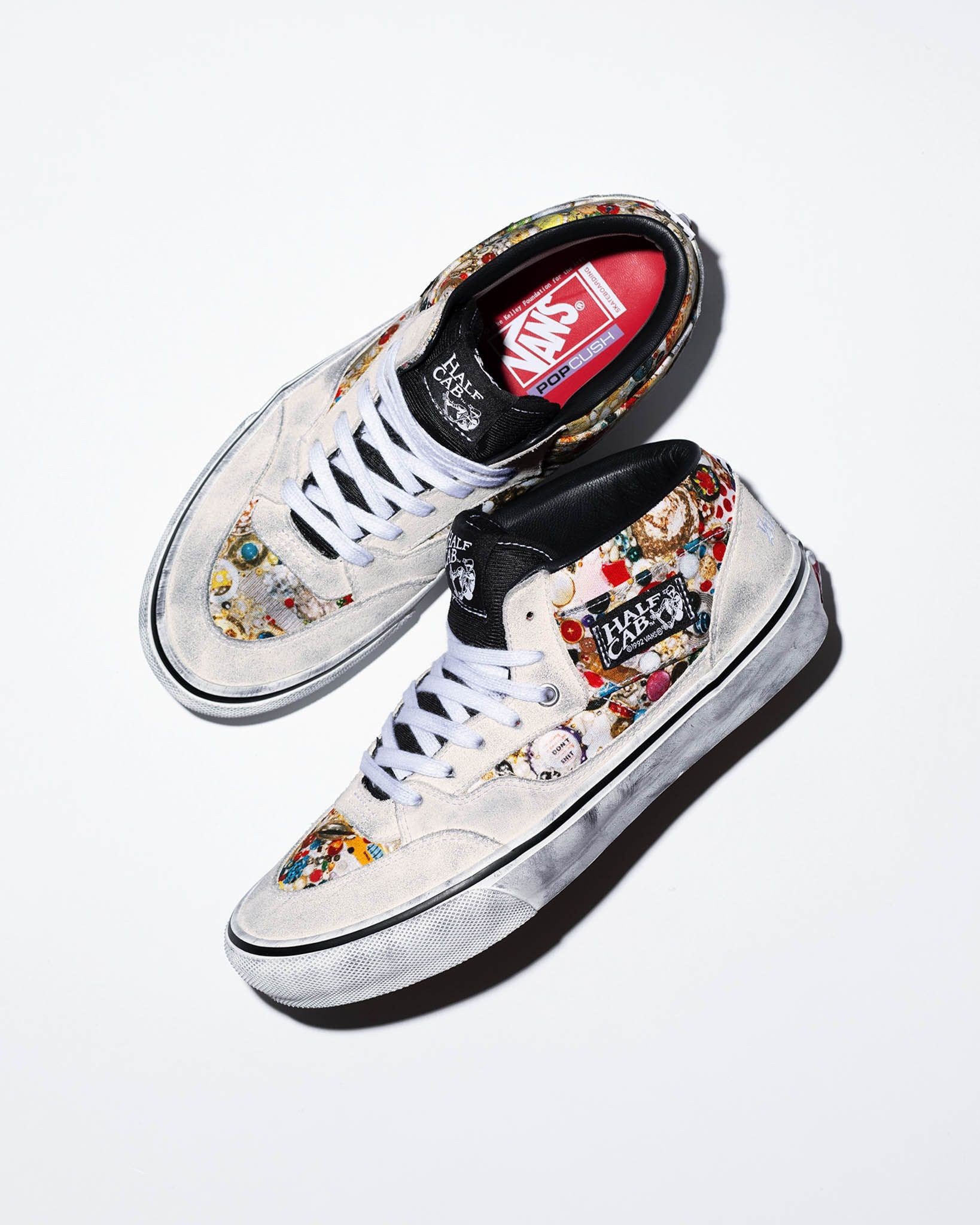 Vans® Half Cab. Original artwork by Mike Kelley.