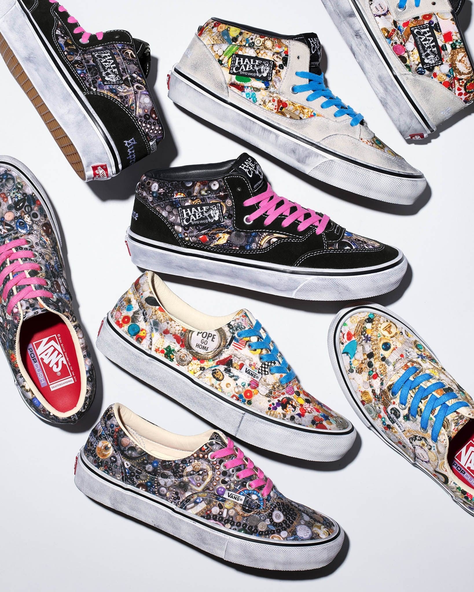 Vans®. Original artwork by Mike Kelley.
