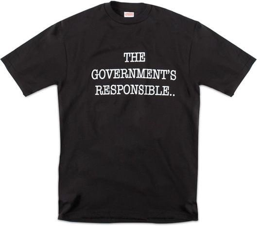 "The Government's Responsible" Tee