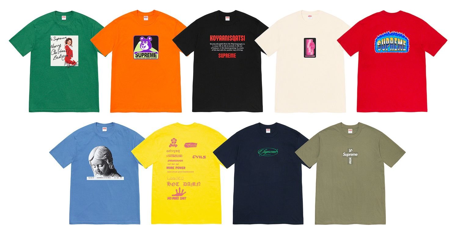 Supreme Winter Tees