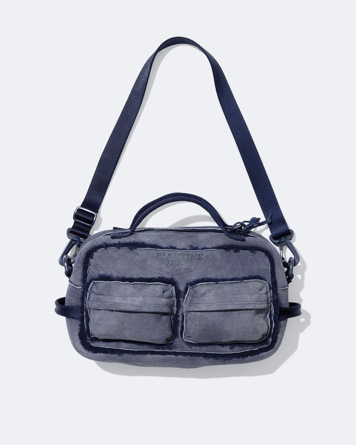 Shearling Mini Duffle Bag