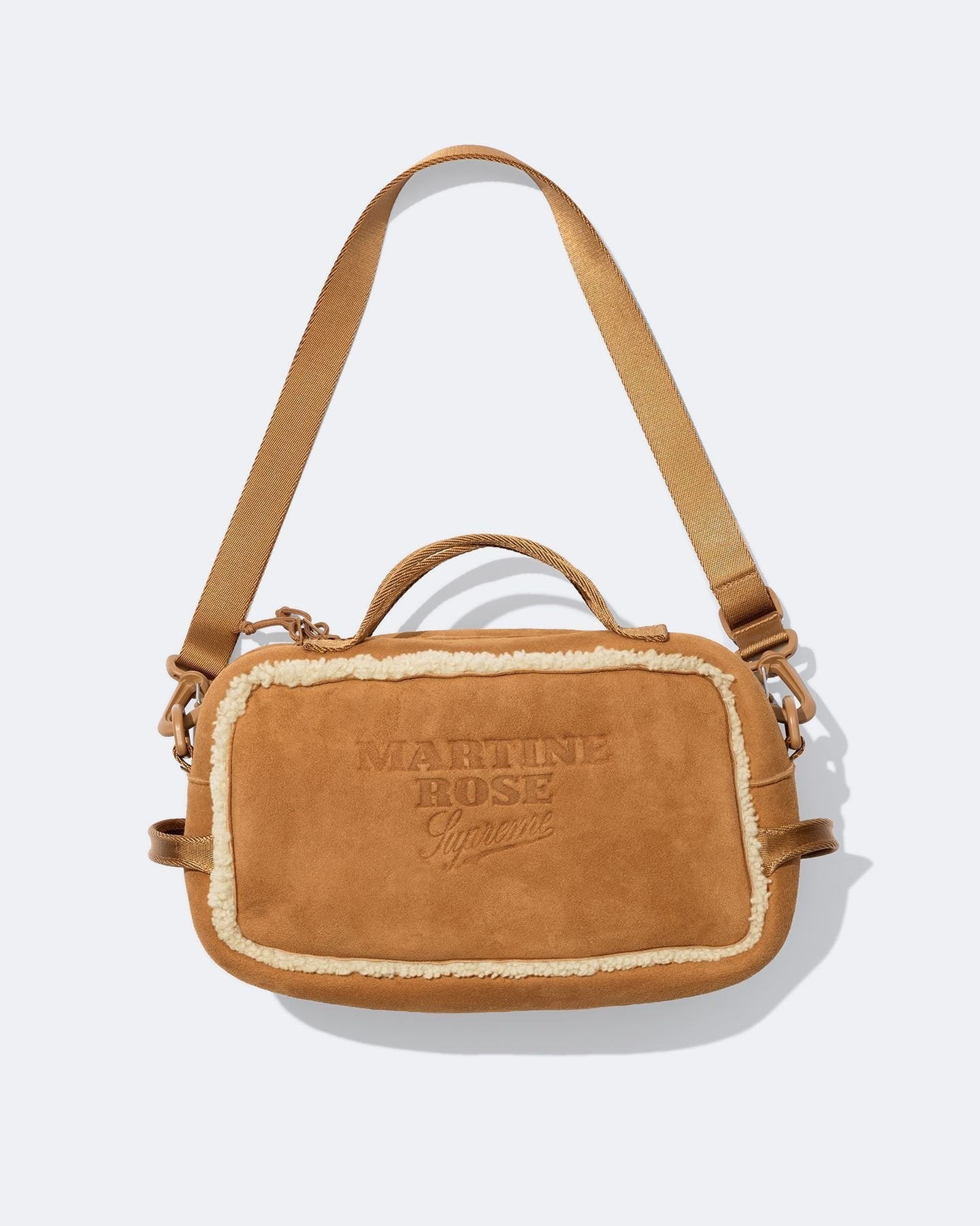 Shearling Mini Duffle Bag