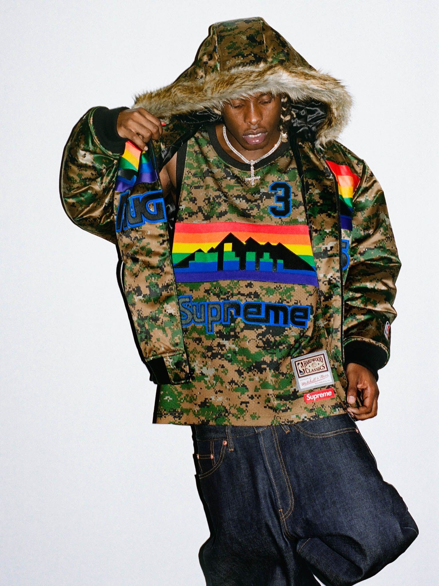 Supreme x Mitchell & Ness Go Full Pro Sports for SS25