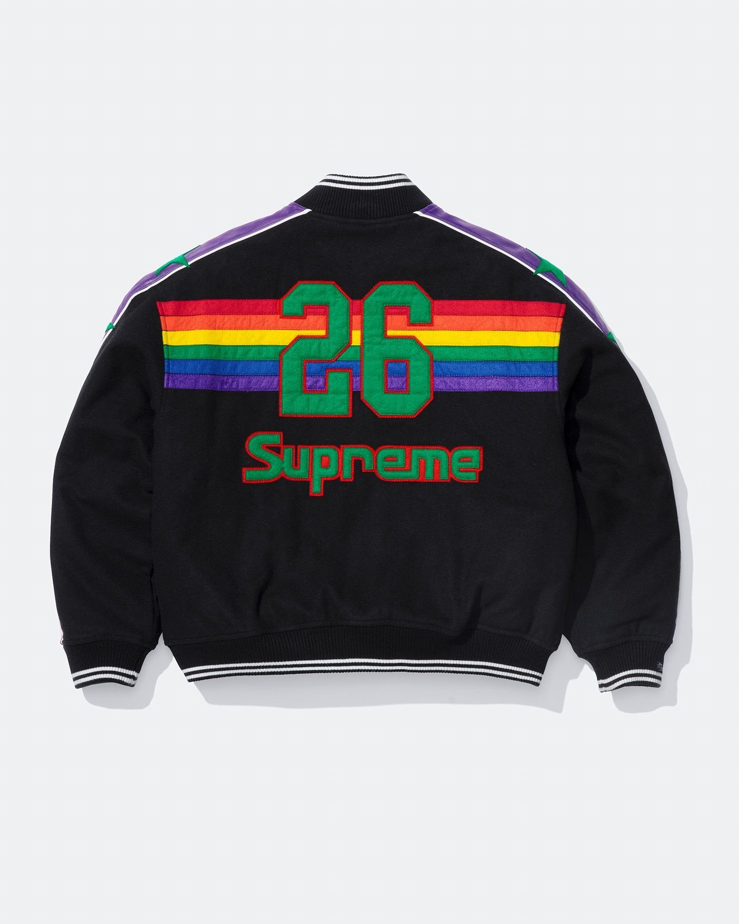 Teams Varsity Jacket. Official MLB and NBA merchandise made exclusively for Supreme.
