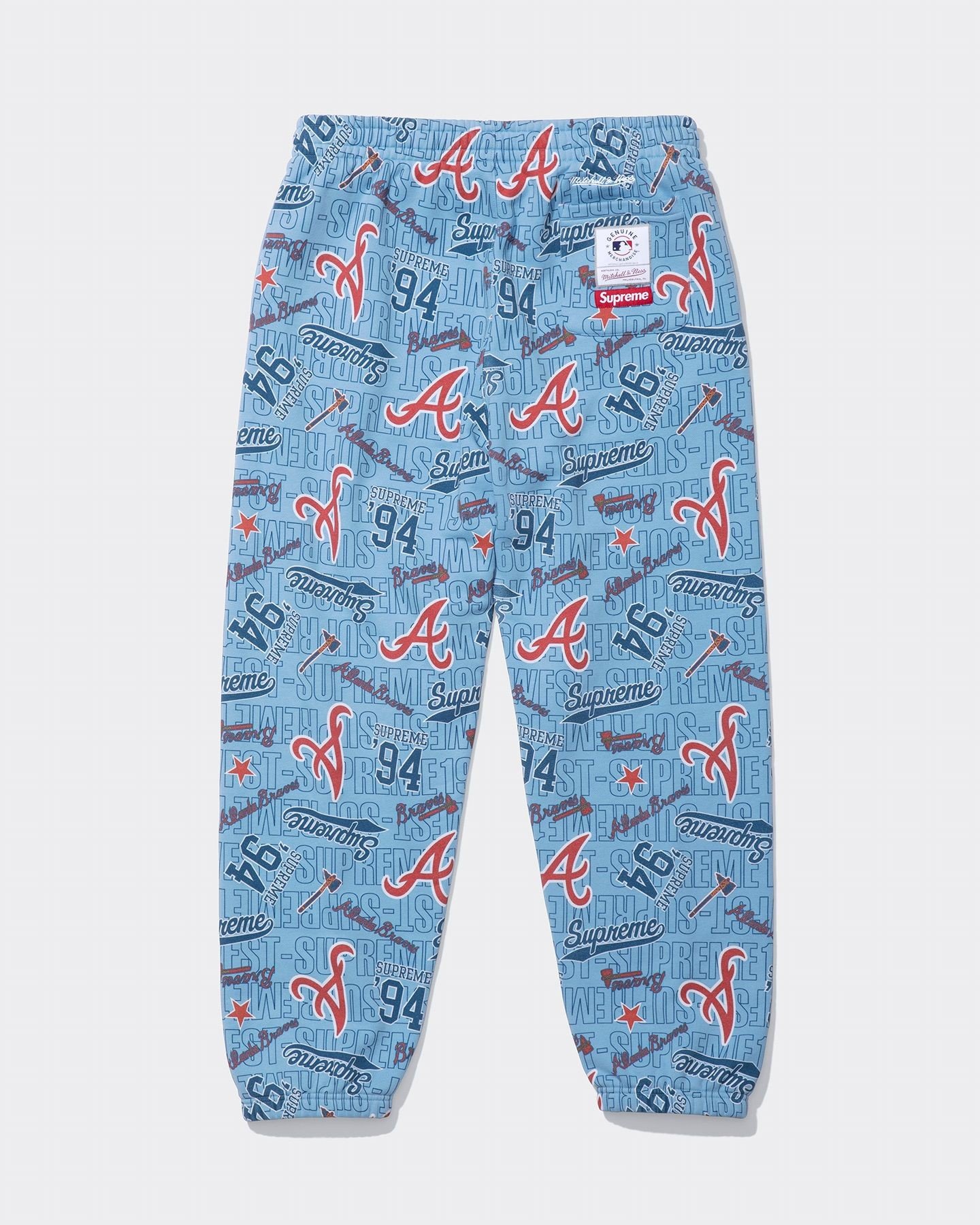Teams Sweatpant. Official MLB and NBA merchandise made exclusively for Supreme.