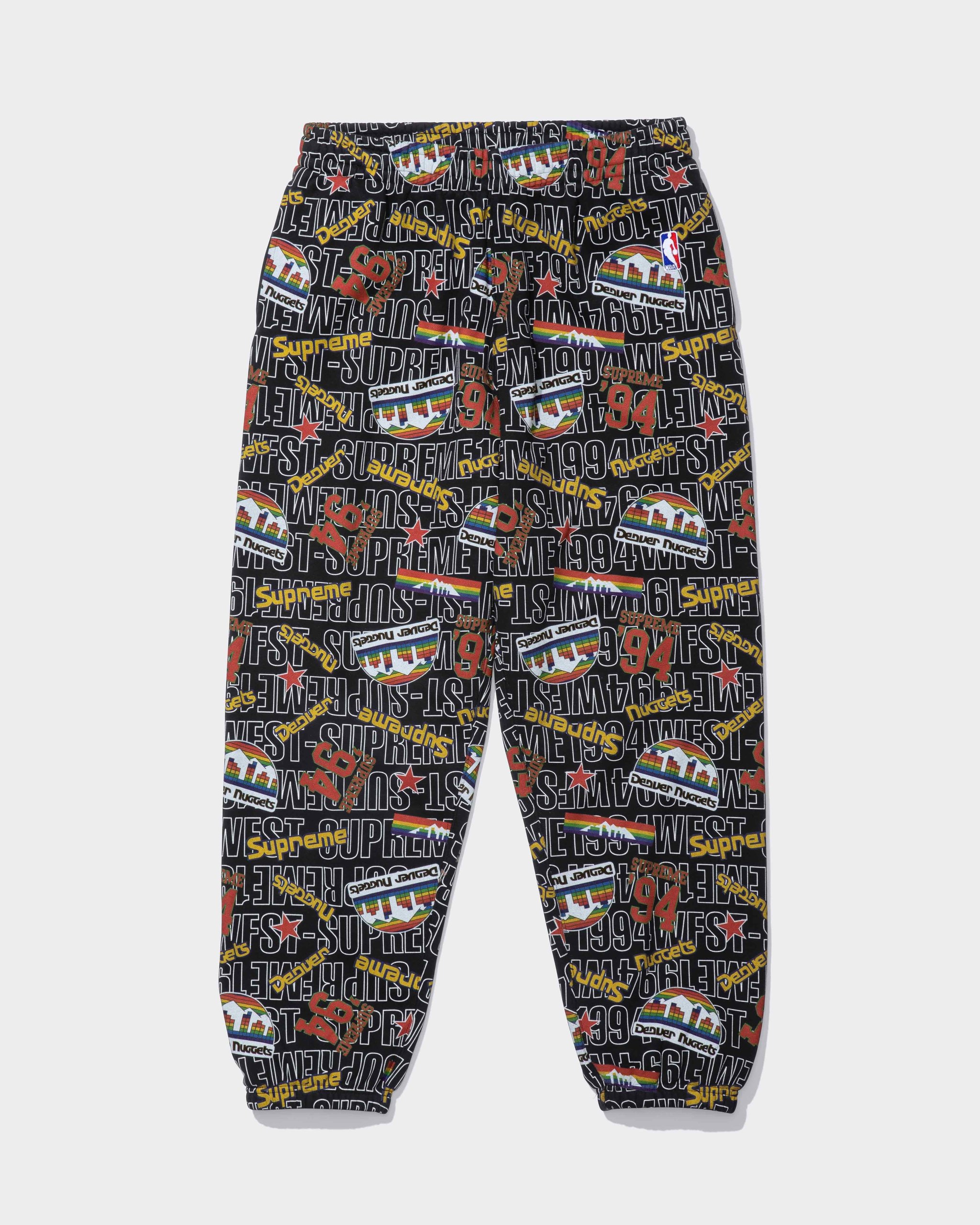 Teams Sweatpant. Official MLB and NBA merchandise made exclusively for Supreme.