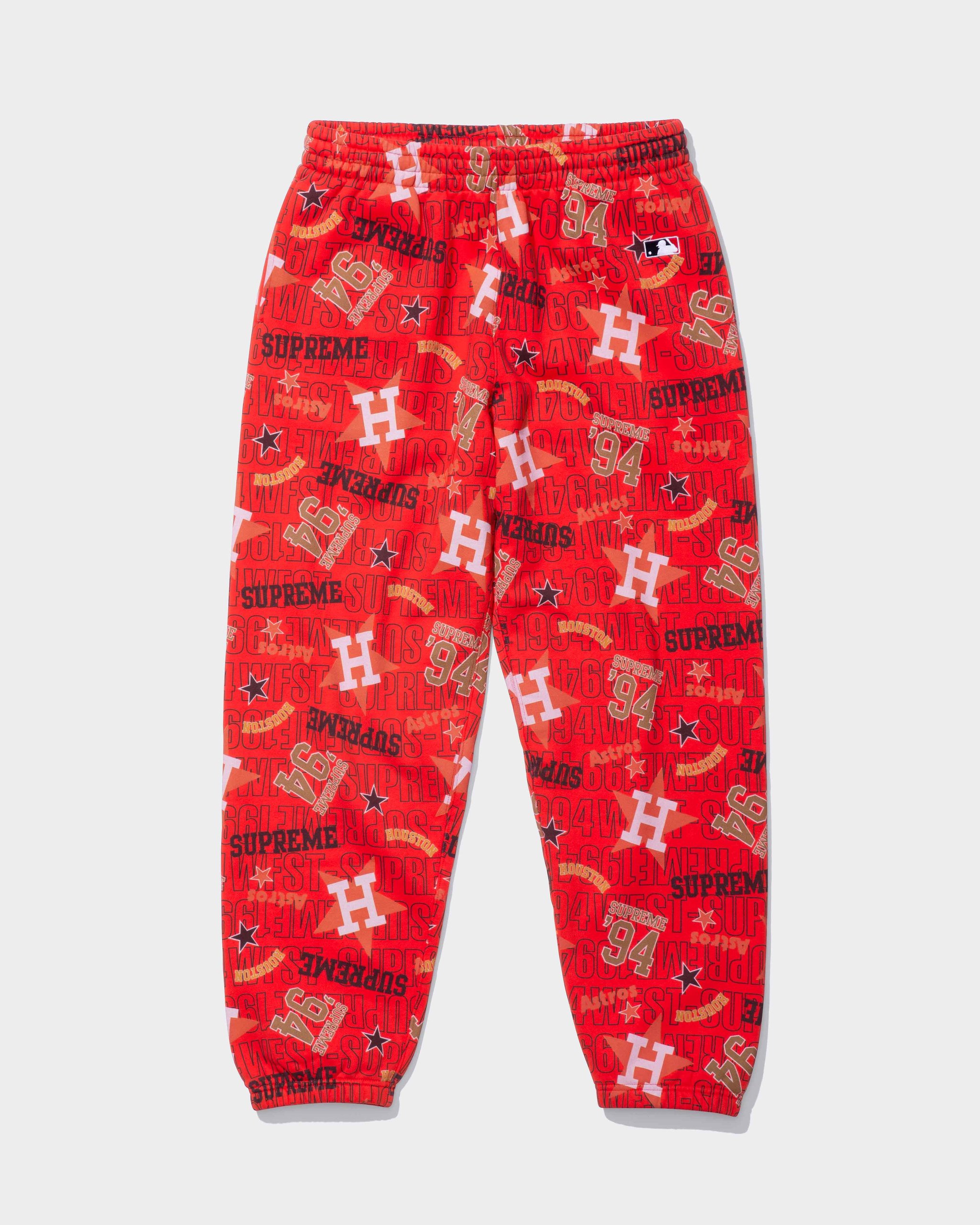 Teams Sweatpant. Official MLB and NBA merchandise made exclusively for Supreme.