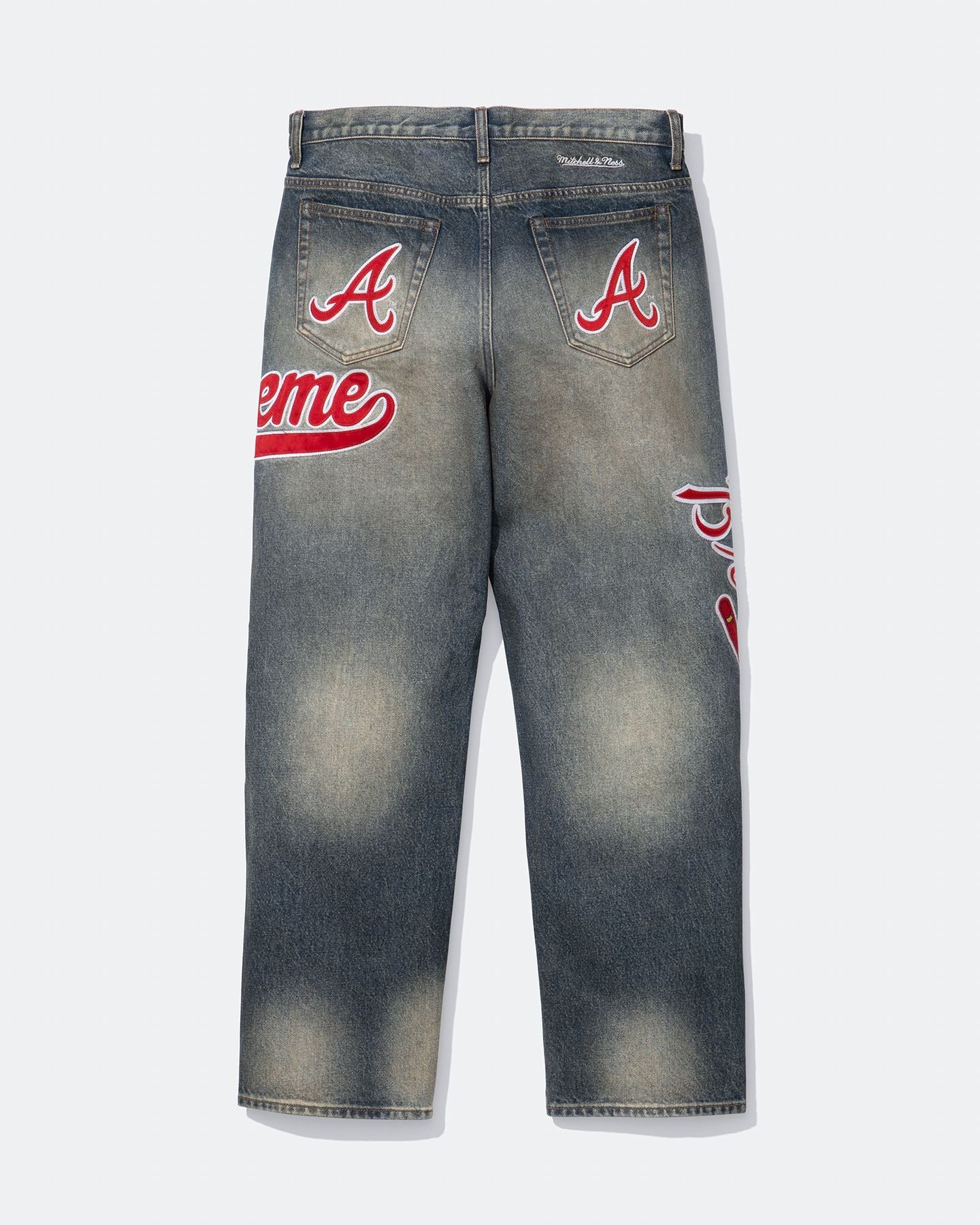Atlanta Braves™ Loose Fit Jean. Official MLB merchandise made exclusively for Supreme.