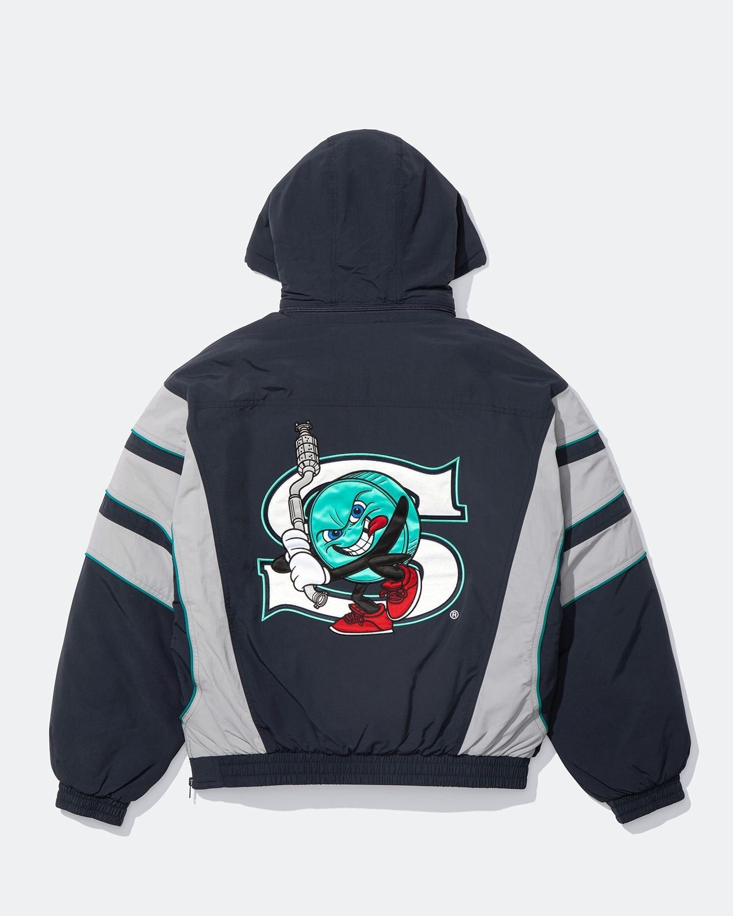 Half Zip Stadium Jacket