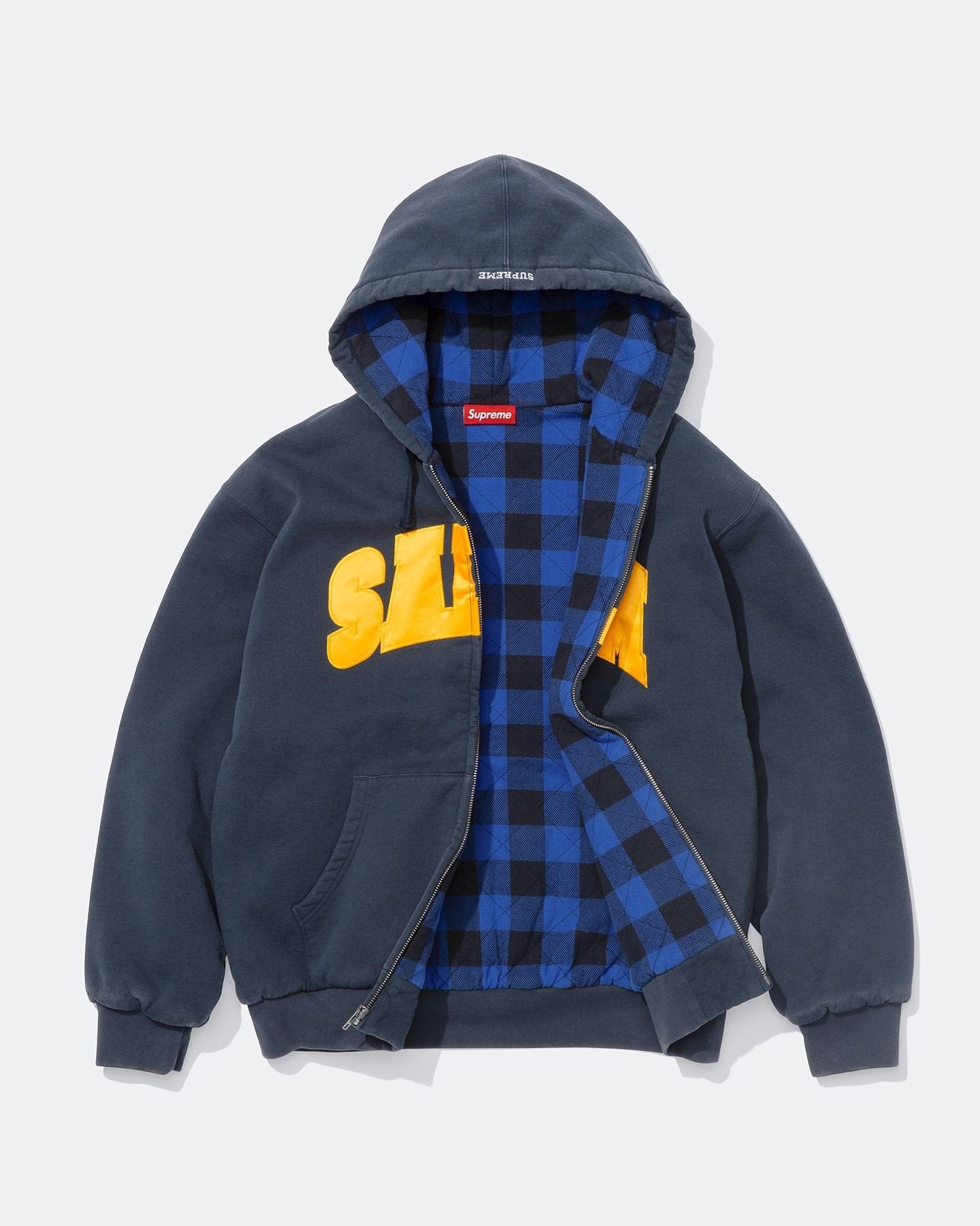Zip Up Hooded Sweatshirt