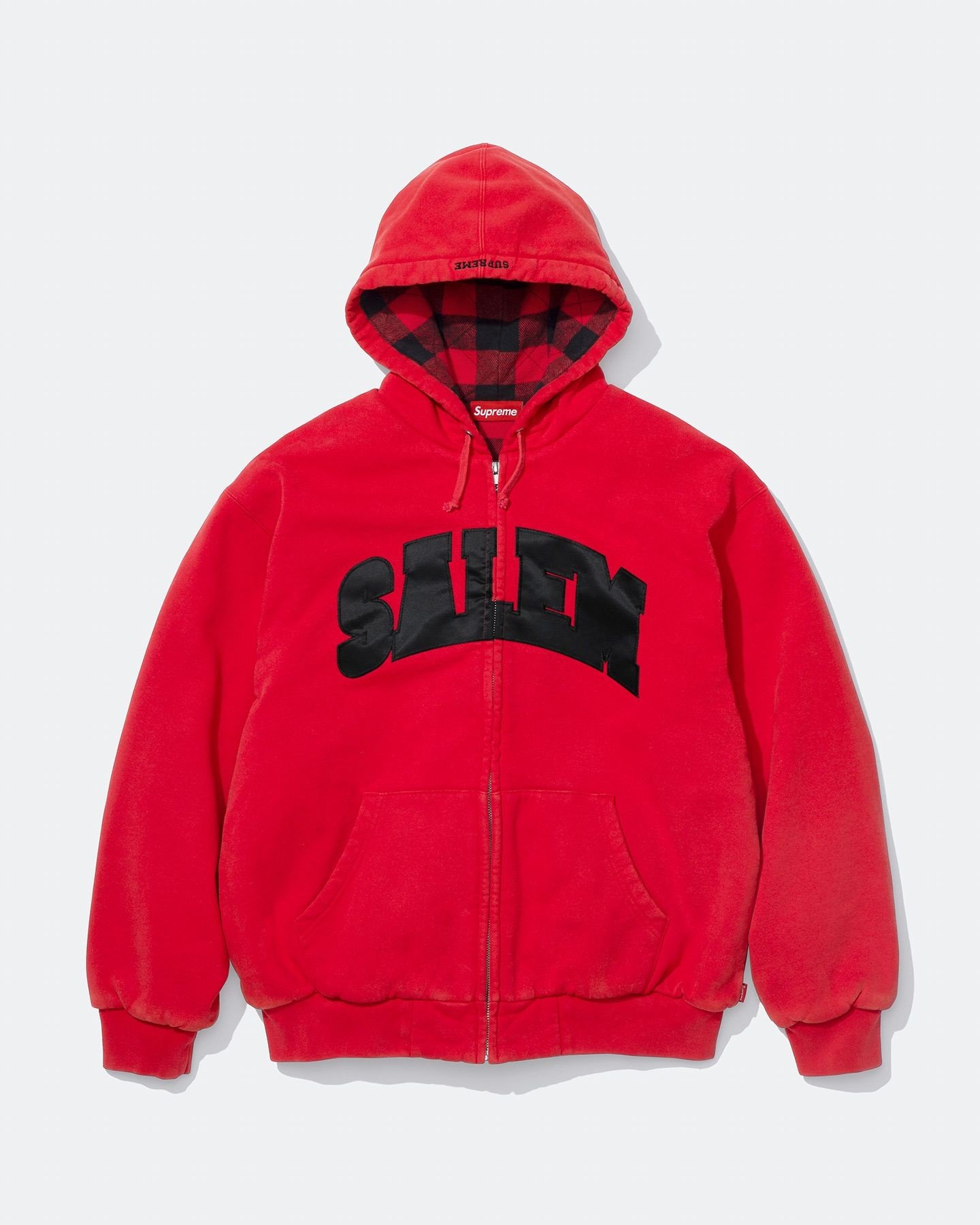 Zip Up Hooded Sweatshirt