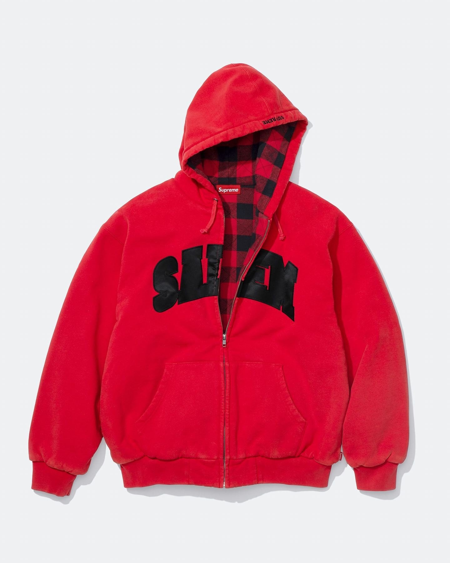 Zip Up Hooded Sweatshirt