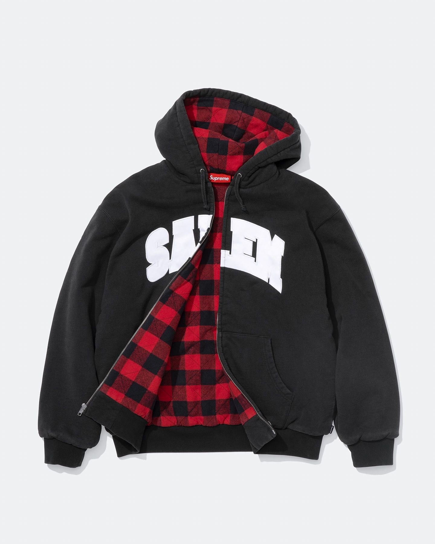 Zip Up Hooded Sweatshirt