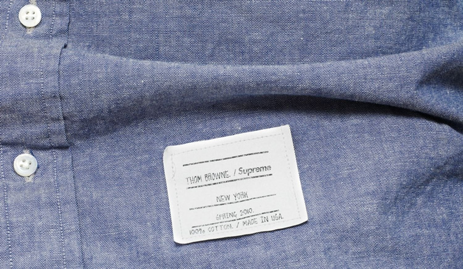 Thom Browne for Supreme