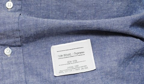Thom Browne for Supreme