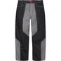 Supreme 2-Tone Paneled Baggy Jean Black