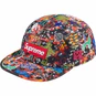 Supreme AOI Embroidered Camp Cap Flames
