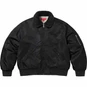 Supreme AOI Nylon Bomber Jacket Black